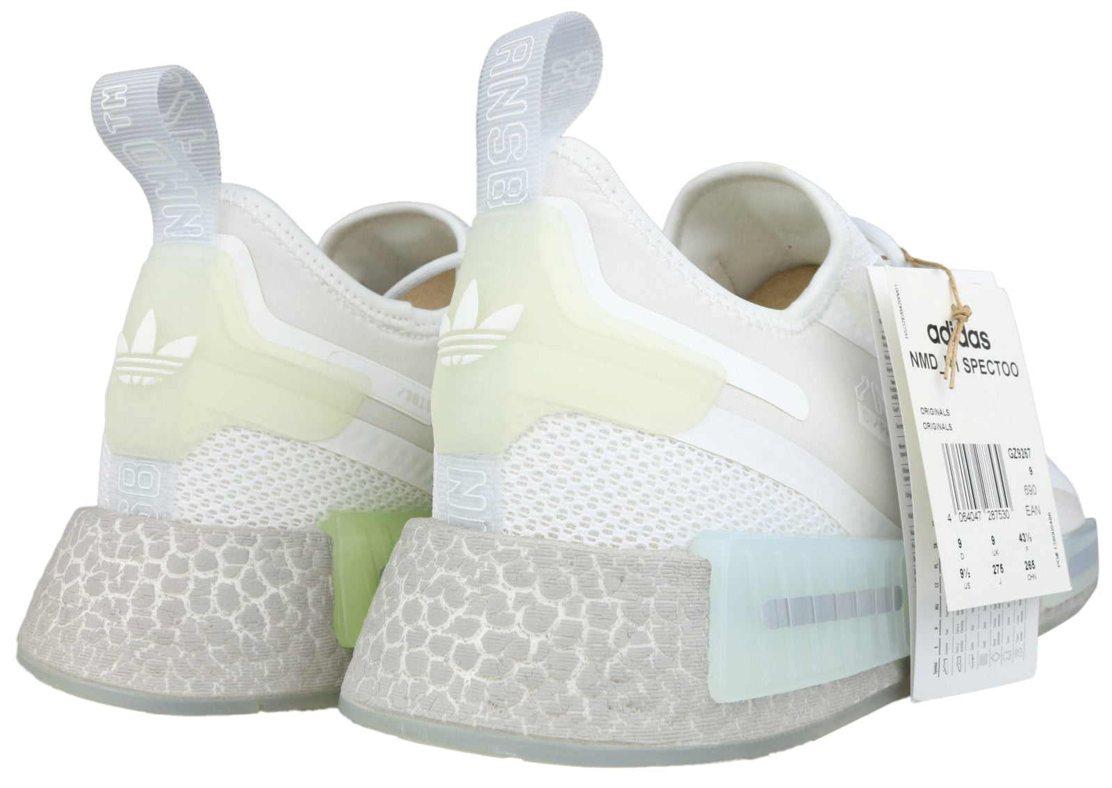 Adidas NMD R1 Spectoo Sneaker Turnschuhe Schuhe weiß silber GZ9267 NEU 38 - 46