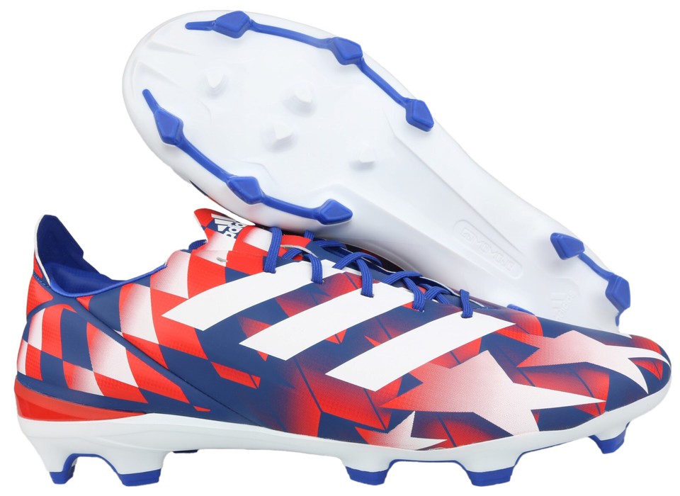 Adidas Gamemode FG Iconic Fußballschuhe Nocken weiß rot blau GV6858 Größen 36-46 NEU