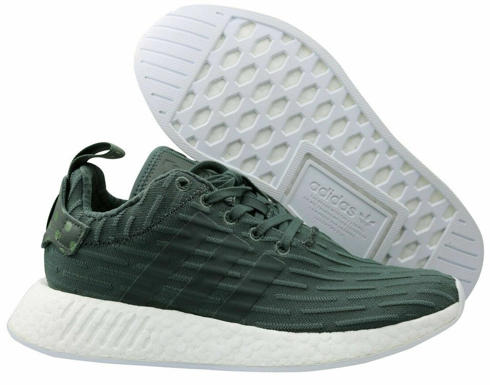 Adidas NMD R2 Damen Sneaker Turnschuhe Schuhe olive BA7261 Größe 36,5 37 38 NEU