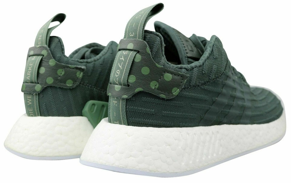 Adidas NMD R2 Damen Sneaker Turnschuhe Schuhe olive BA7261 Größe 36,5 37 38 NEU